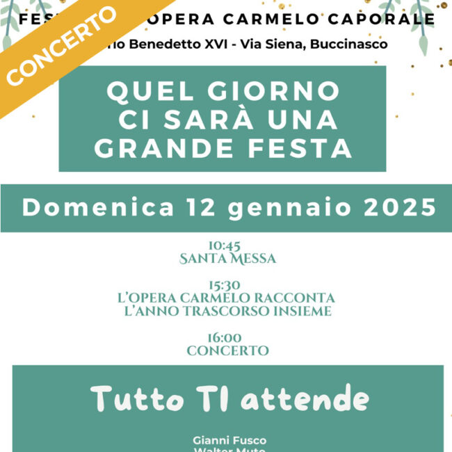 Concerto Tutto ti attende